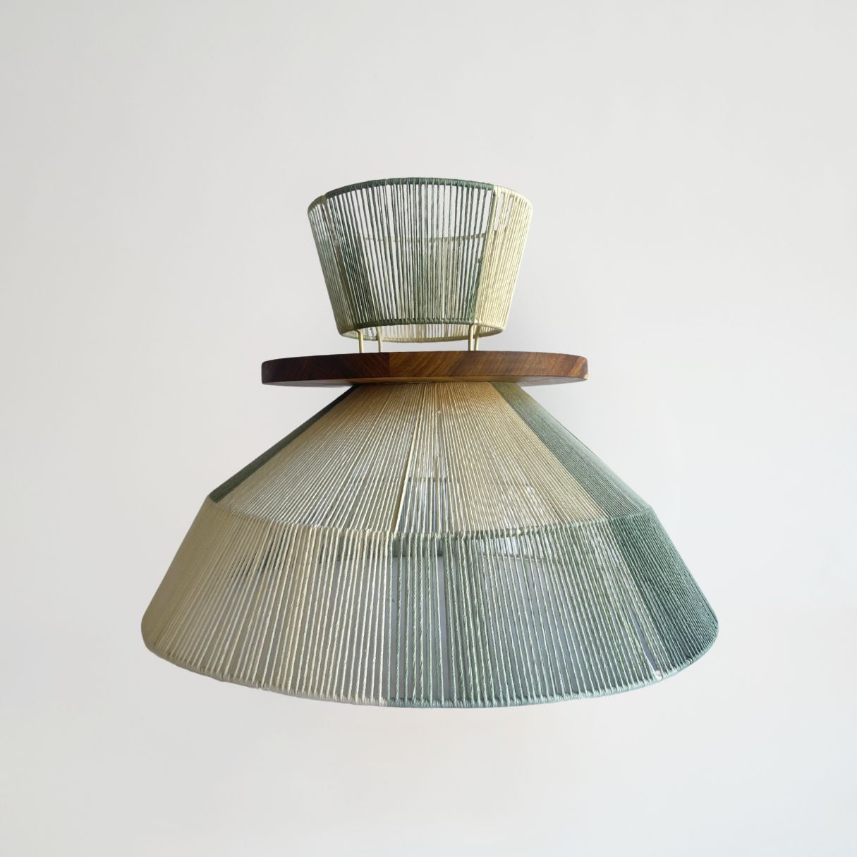 Hanging Africana Veldt Pendant (3) - Light Sage