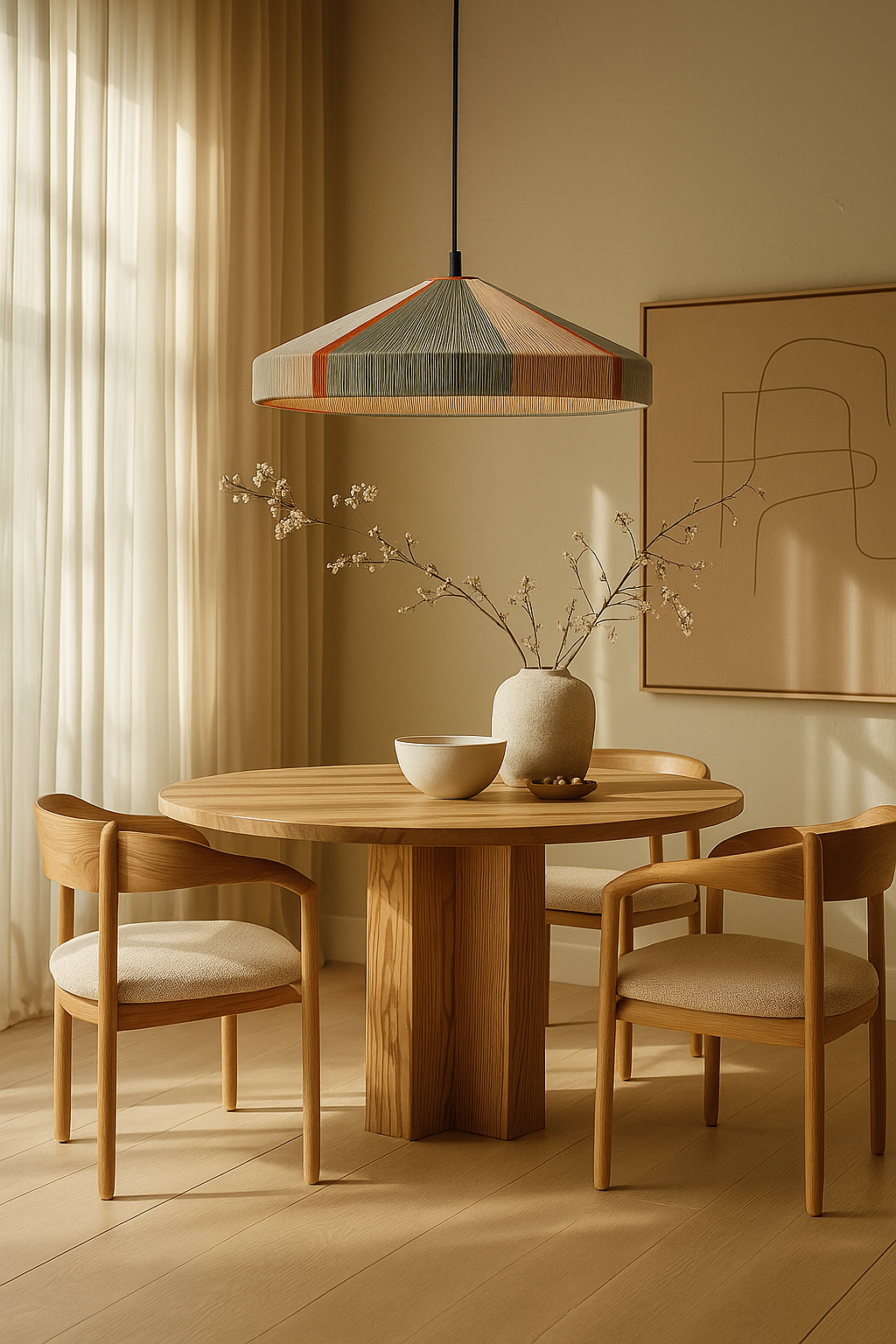 Hanging Pancake Pendant - Terraslate