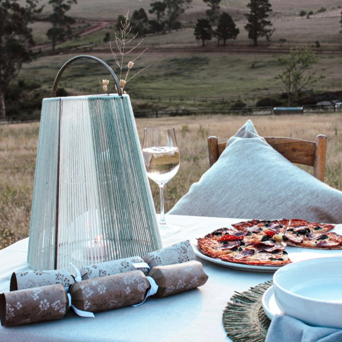 Table Lantern - Golden Sage