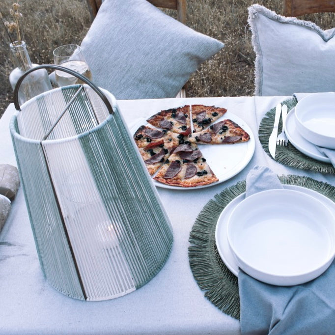 Table Lantern - Golden Sage