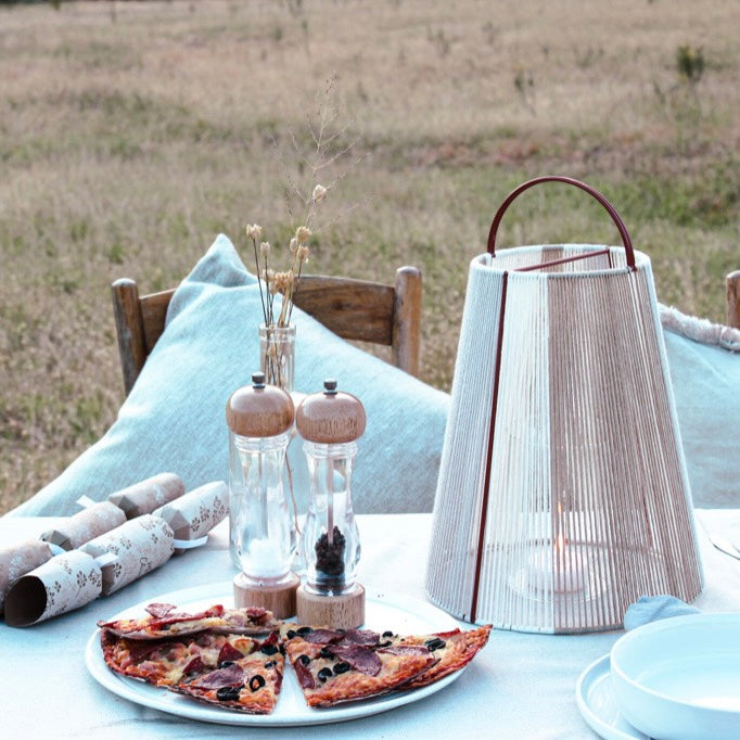 Table Lantern - Terracotta
