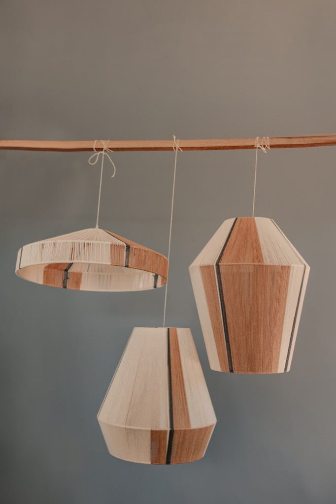 Hanging Bell Pendant - Pebble
