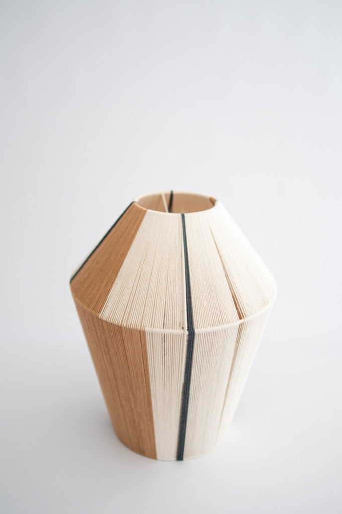 Hanging Cone Pendant - Pebble