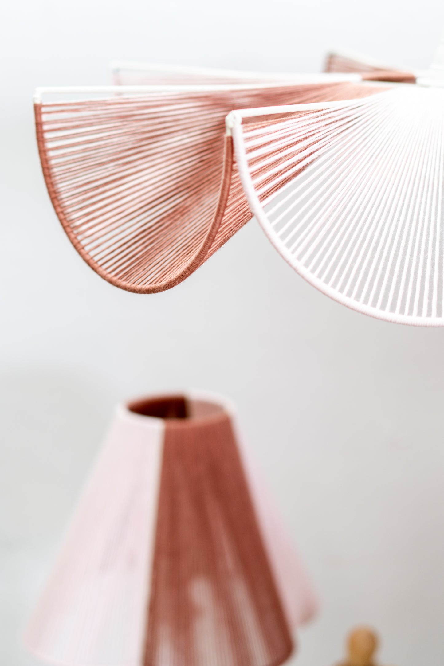 Hanging Petal Pendant - Turkish Delight