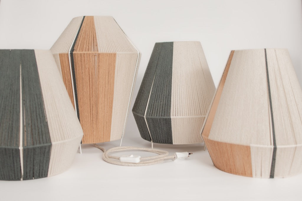 Table Lamp Cone - Pebble