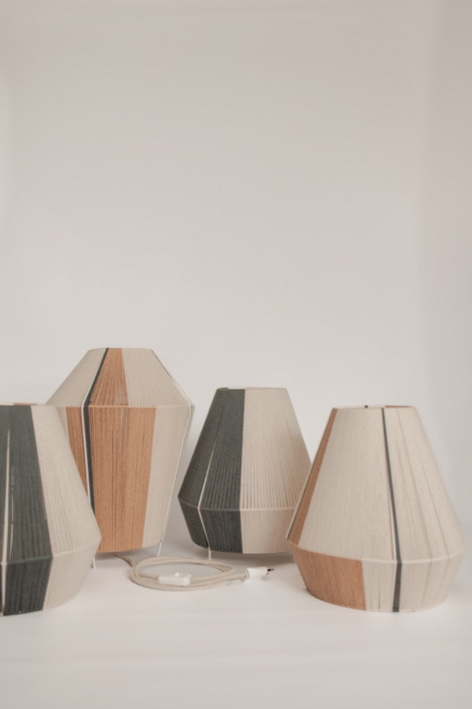 Table Lamp Cone - Pebble