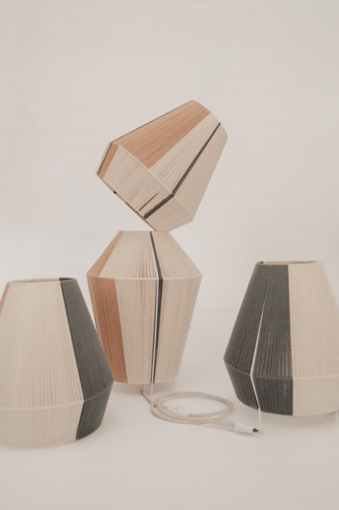 Table Lamp Cone - Pebble