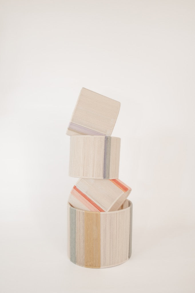 Planter Pot Cover - Gold, Sage, Beige