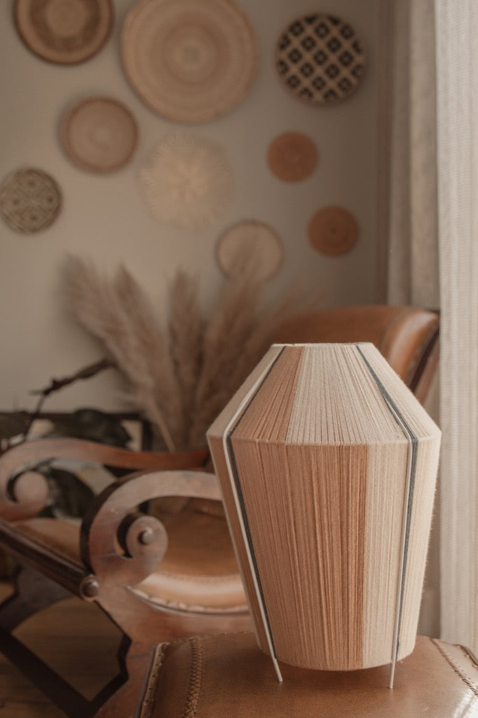 Table Lamp Cone - Pebble
