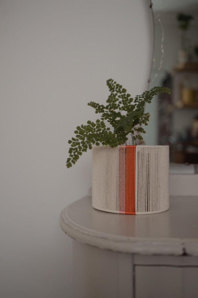Planter Pot Cover - Pink, Red, Orange