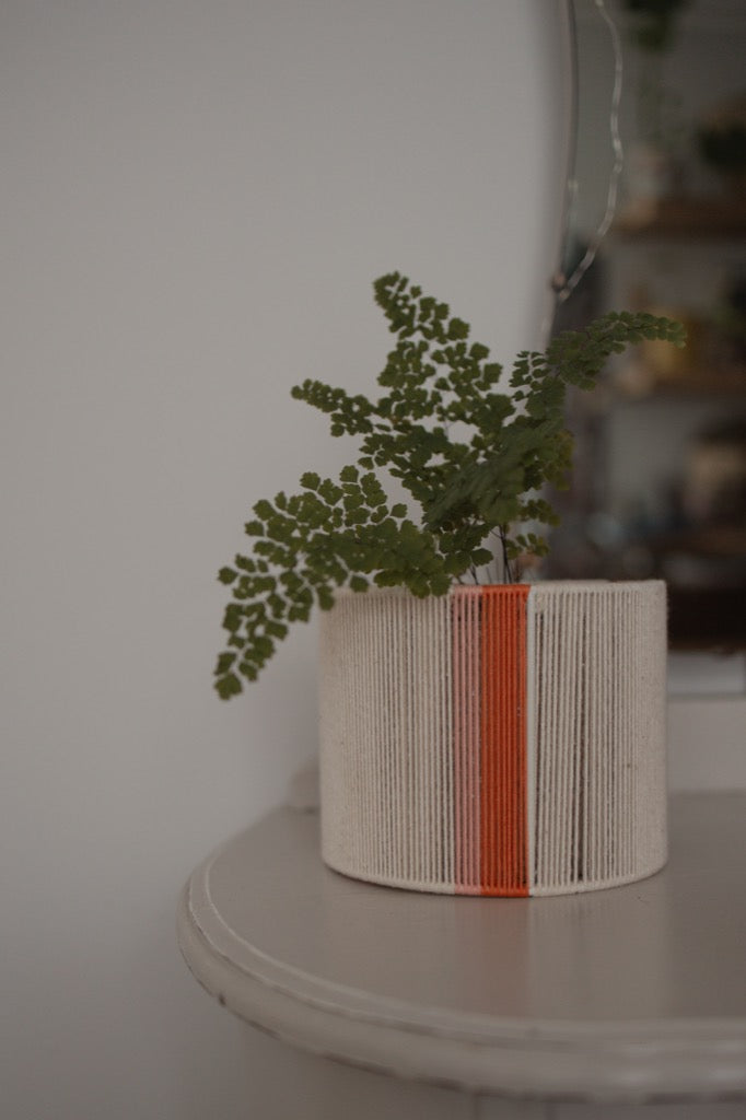 Planter Pot Cover - Pink, Red, Orange
