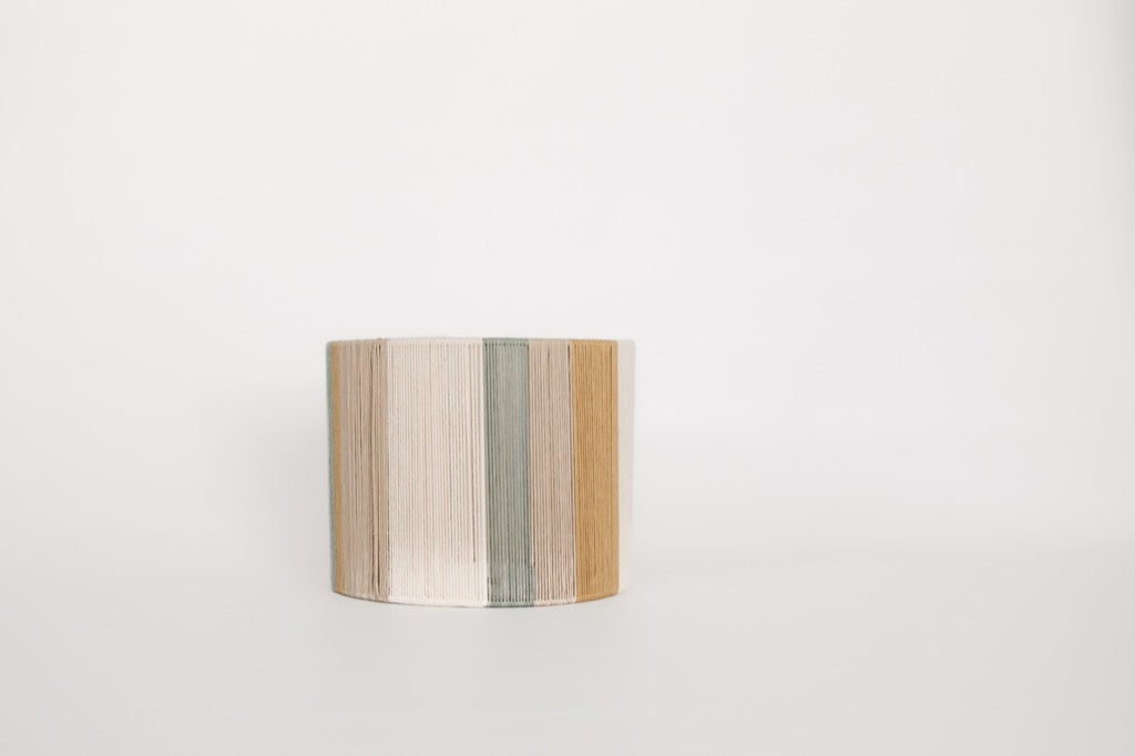 Planter Pot Cover - Gold, Sage, Beige