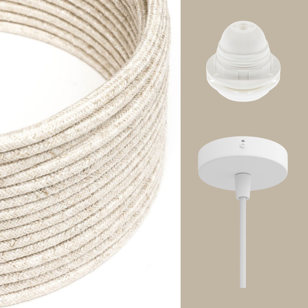 Hanging Bell Pendant - Pebble (plain design)