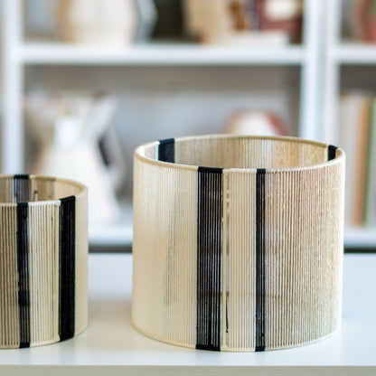 Hanging Cylinder - Dark Coffee