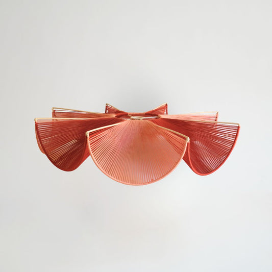 Hanging Petal Pendant - Cherry Kiss