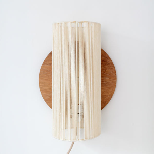 Africana Veldt Wall Sconce — Ivory