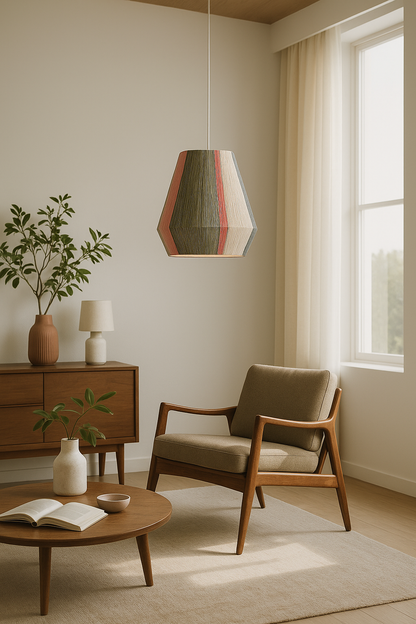 Hanging Bell Pendant - Tropical