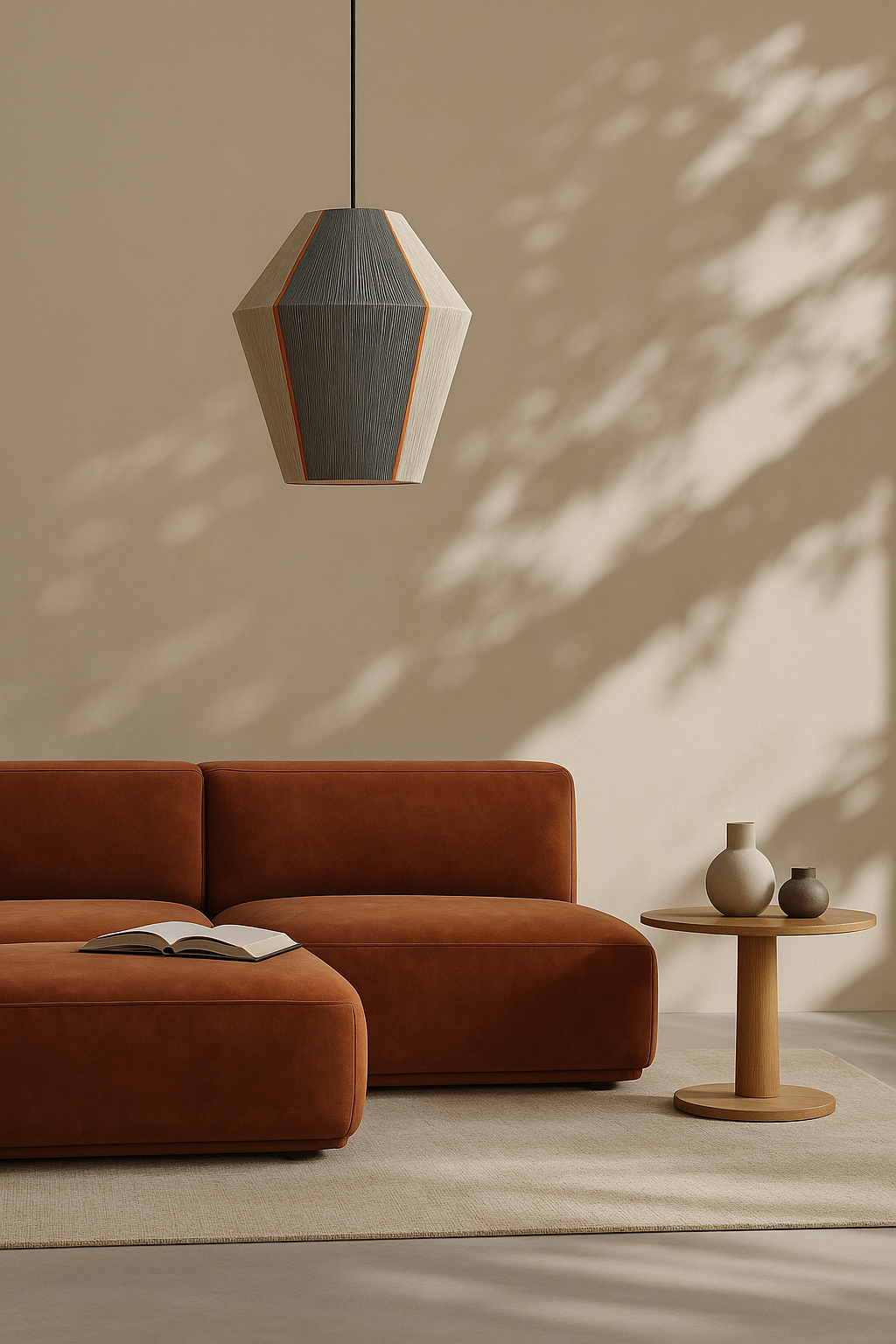 Hanging Cone Pendant - Terraslate