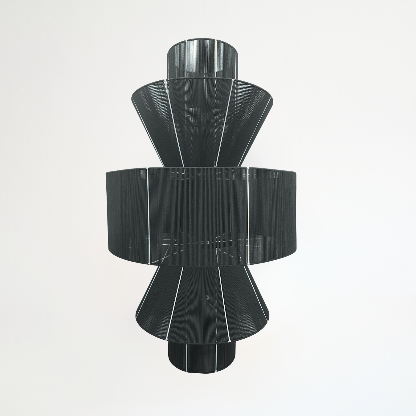 Hanging Tower Pendant - Noir