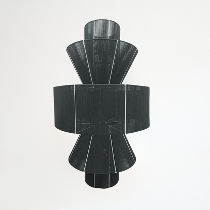 Hanging Tower Pendant - Noir