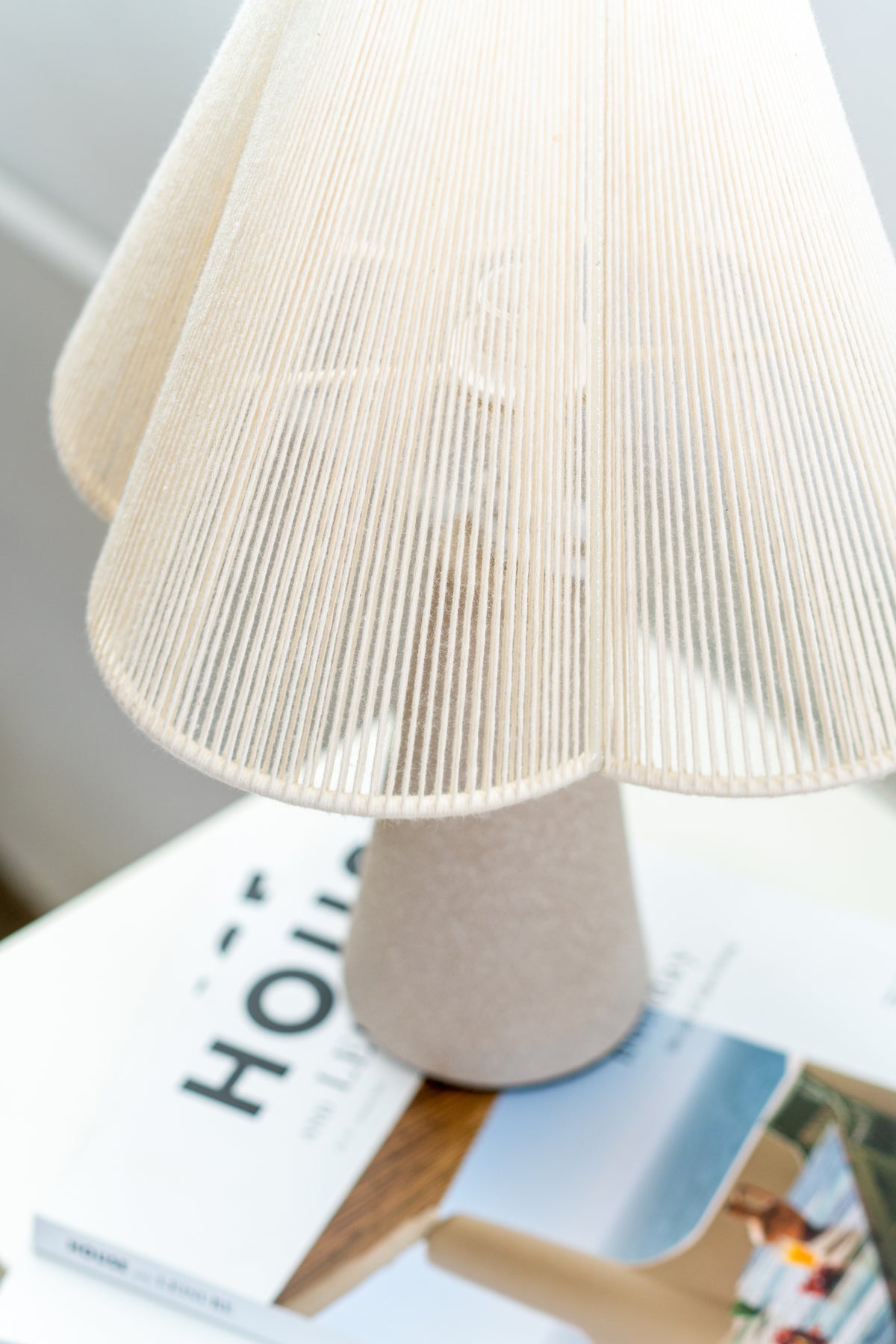 Petite Petal Lampshade – Ivory