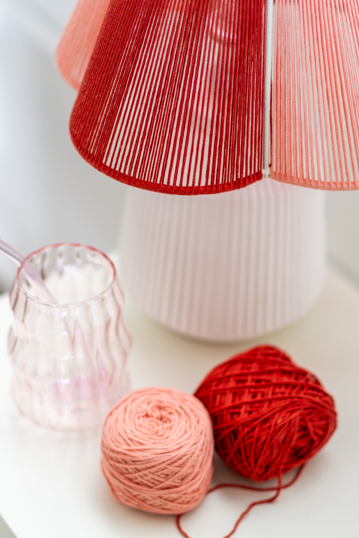 Petite Petal Lampshade – Cherry Kiss