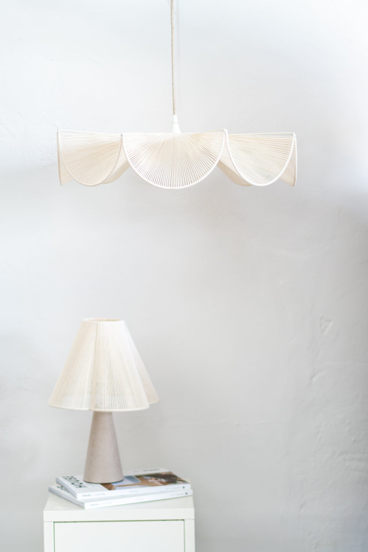 Petal Pendant – Ivory