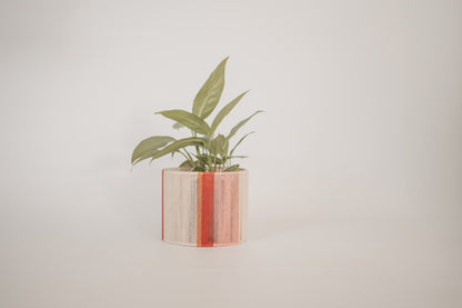 Planter Pot Cover - Pink, Red, Orange